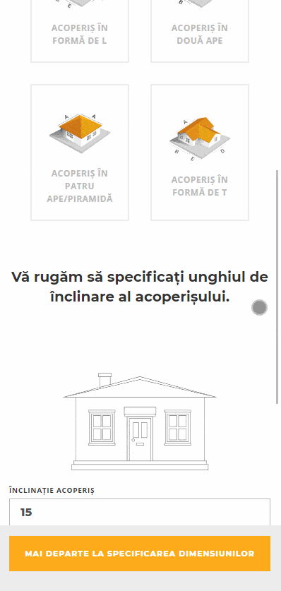 Tető kalkulátor használata